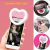 Rechargeable Fill Light Camera Enhancing Photography Selfie Ring Light Clip Mirror and Phone Holder ( Random Color )