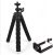 Phone Tripod – Compatible with iPhone – Android – Camera & Gopro – Small and Lightweight Mini Tripod with Flexible Legs (Black)