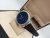 Timeworth Quartz Round Dial Black Leather Strap Watch – Without Box