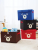 1 Pc Panda Design Folding Storage Bins Quilt Basket Kid Toys Organizer Storage Boxes Cabinet Wardrobe Storage Bag (Random Color/Design)