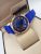 Timeworth Quartz Round Roman Dial Blue Strap Watch – Without Box