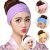 Pack of 3 Facial Band Soft Adjustable Toweling Head Band for Facial & Makeup