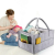 Baby Diaper Caddy Organizer – Foldable Felt Storage Bag With Multi Pockets