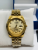 Rolex Date Just Stainless Steel Chain Watch (Golden) – Without Box