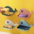 Little Whale Drain Storage Rack Soap Dish Soap Holder for Bathroom and Shower Self Draining Waterfall Soap Tray Kitchen (Random Color)