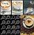 Pack Of 16 Silicone Coffee Art Stencil