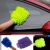 Microfiber Car Window Washing Cleaning Cloth Towel Gloves (Random Color)
