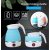 Foldable And Portable Teapot Water Heater Electric Kettle For Travel And Home Tea Pot Water Kettle Silica Gel Fast Water Boiling 600 Ml